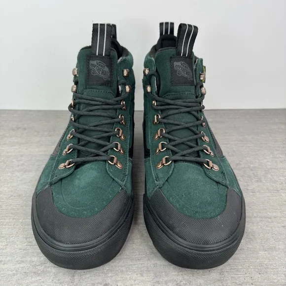 Vans Sk8-Hi MTE Waterproof Insulated Boots -Scarab Green- Men's 8/Women's 9.5